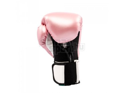 Boxkesztyű, Everlast, Pro Style Elite V2 Training, műbőr, pink-fehér